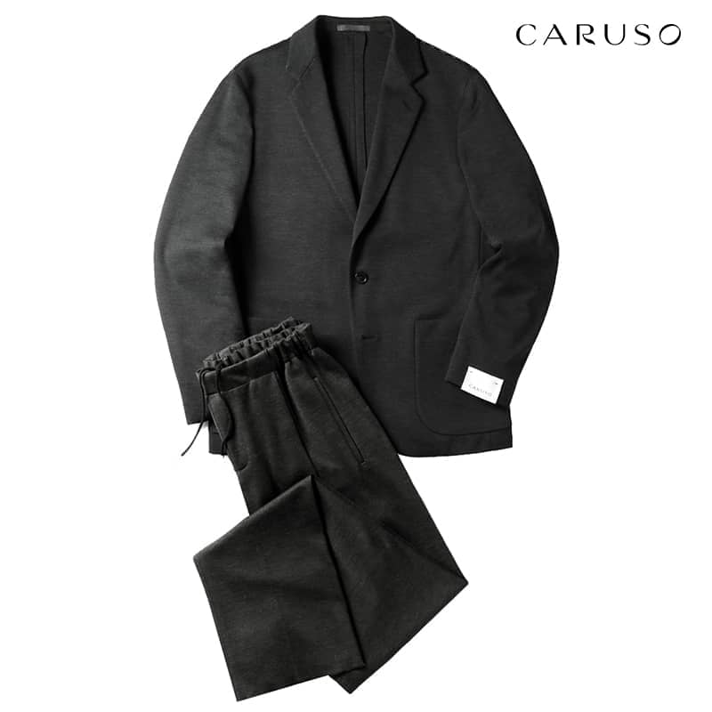 楽天市場】CARUSO / カルーゾ｜ウールジャージー2Bセットアップスーツ