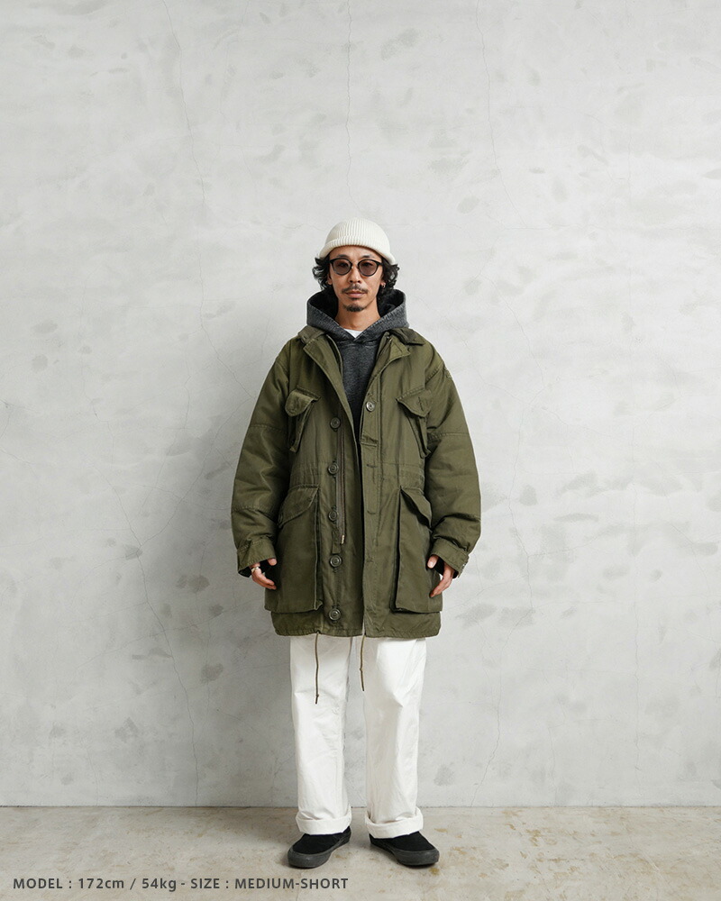 楽天市場】☆希少 実物 USED カナダ軍 ECW コンバット パーカー フル