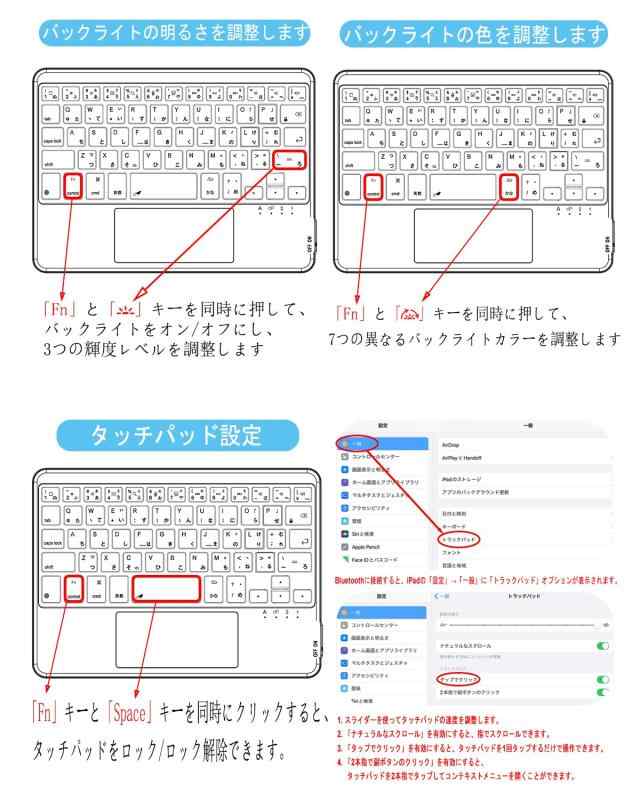 楽天市場】MePadKey 日本語平假名配列キーボードケース iPad Mini 7