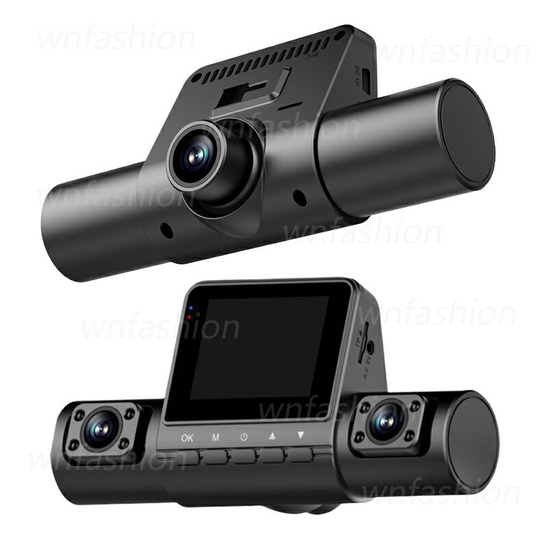 楽天市場】ドライブレコーダー 360度 前後 車内 左右 4カメラ 吸盤式