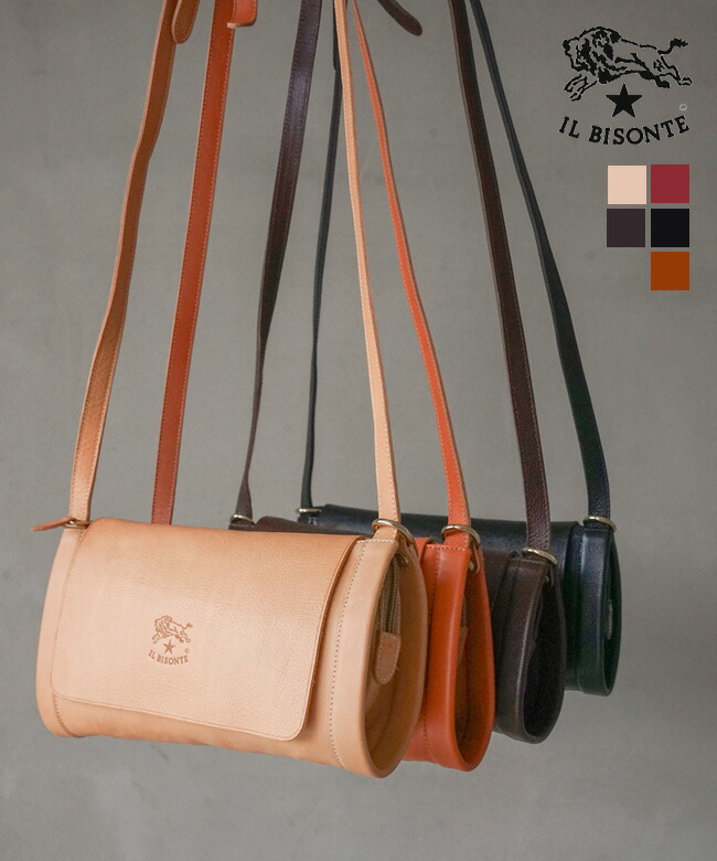 楽天市場】◇【国内正規販売店】[411879] IL BISONTE(イルビゾンテ