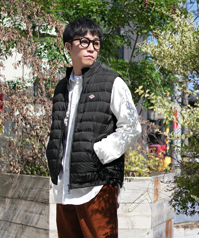 楽天市場】◇[DT-A0565NRP]DANTON(ダントン)MIDDLE DOWN ZIP VEST