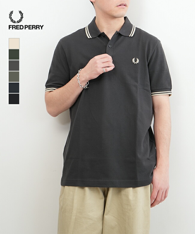 楽天市場】[M3600]FRED PERRY(フレッドペリー) TWIN TIPPED FRED PERRY