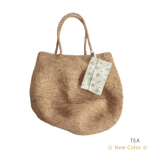 楽天市場】[madrague-damier]【ポーチ付属】NORO(ノロ) かごバッグ特大