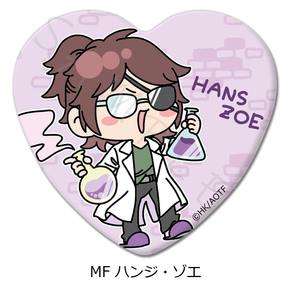 楽天市場】『進撃の巨人 The Final Season』 第8弾 ハート型缶バッジ