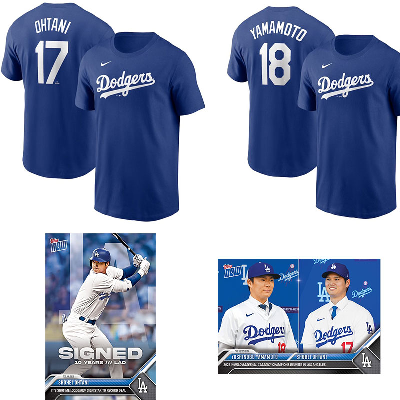 楽天市場】スペシャル4点セット！LA ドジャース・大谷翔平 選手・山本
