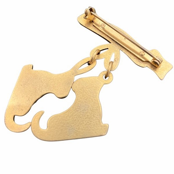 楽天市場】エルメス Hermes スケートシューズモチーフ ブローチ