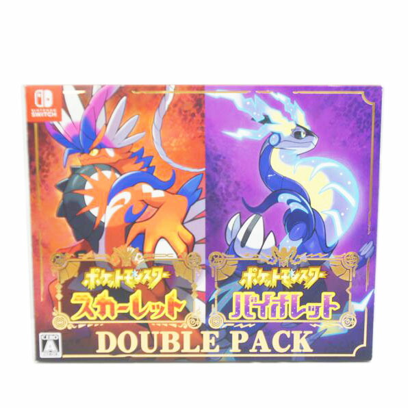 P*G様 美品✨ポケットモンスター スカーレット バイオレット ダブル