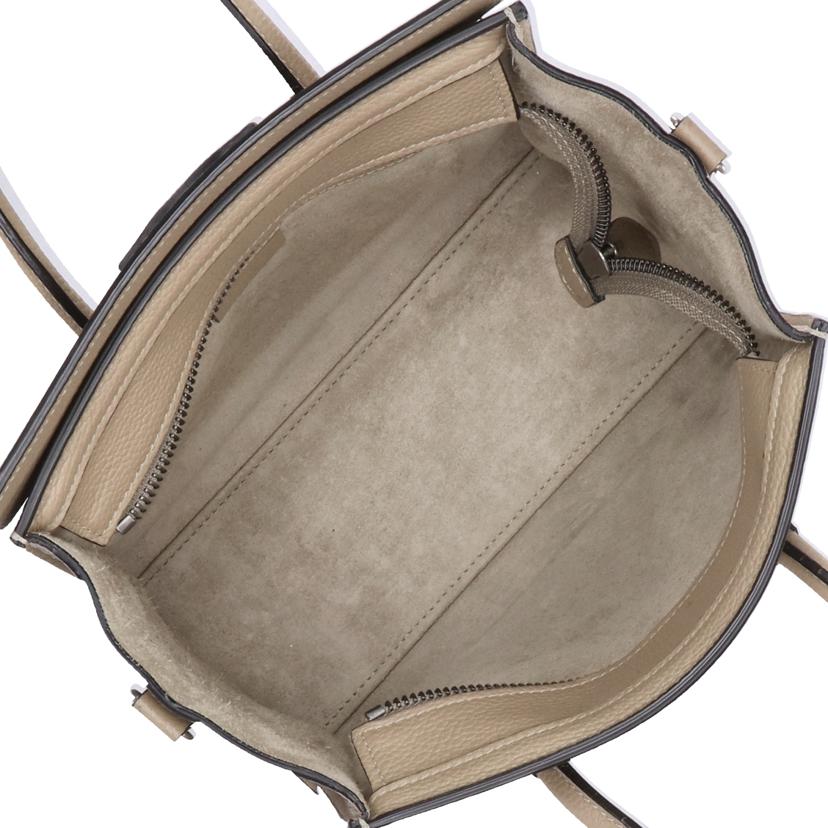 楽天市場】CELINE セリーヌ/ラゲージ/ナノショッパー/ベージュ/189243