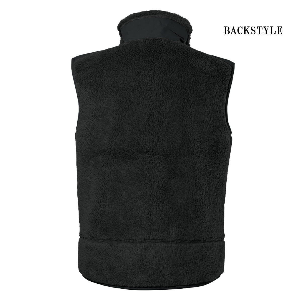 楽天市場】作業着 ボアフリース ベスト 防寒 ハイブリッド ウインド