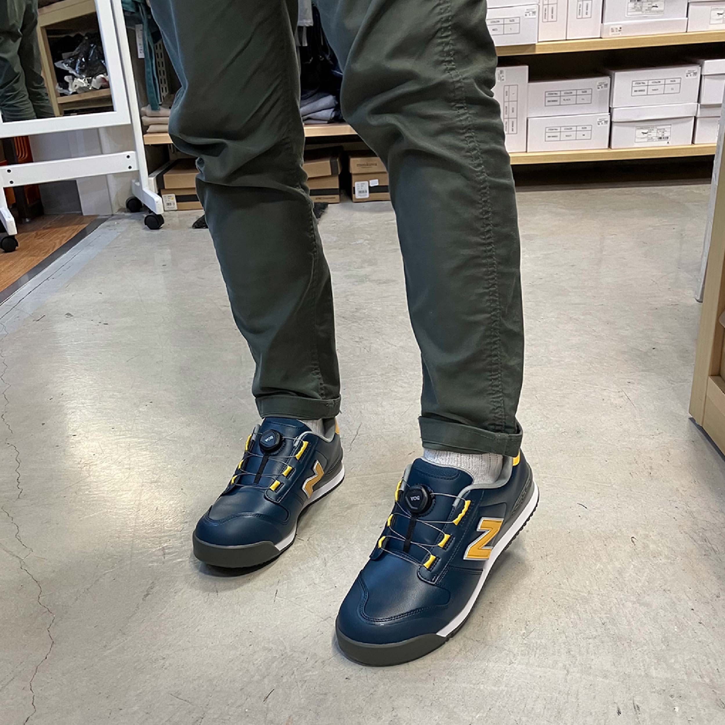 楽天市場】NB 安全靴 ニューバランス ボストン セーフティスニーカー