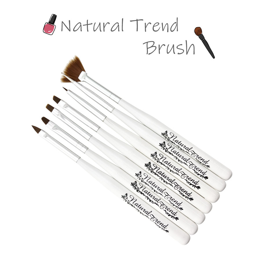 楽天市場】ネイル ジェルネイル 筆 ブラシ 7本セット : Natural Trend
