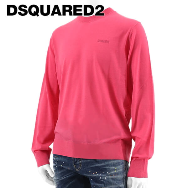楽天市場】DSQUARED2（柄ロゴ）（ニット・セーター｜トップス