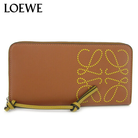 楽天市場】ロエベ LOEWE レディース 長財布 BRANDO ZIP A ROUND WALLET