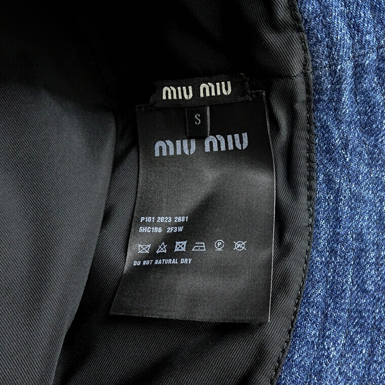 楽天市場】ミュウミュウ MIU MIU レディース バケットハット 5HC196