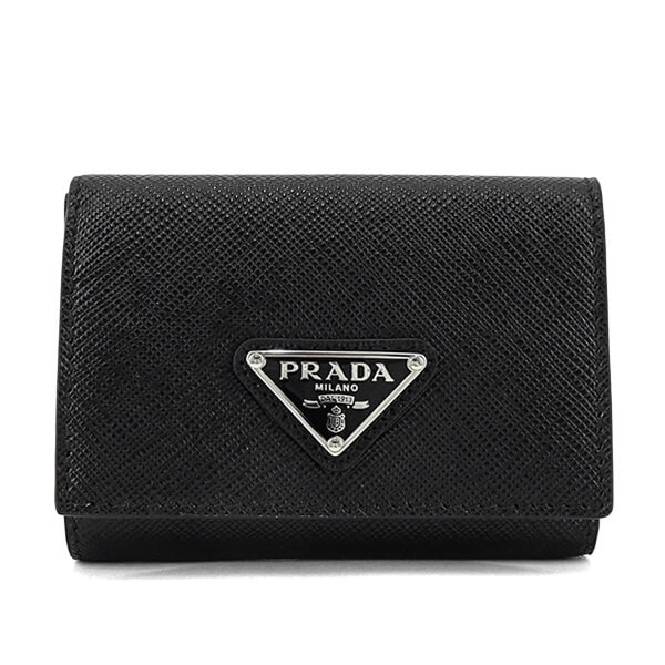 楽天市場】プラダ PRADA メンズ 3つ折り財布 SAFFIANO TRIANG 2MH042
