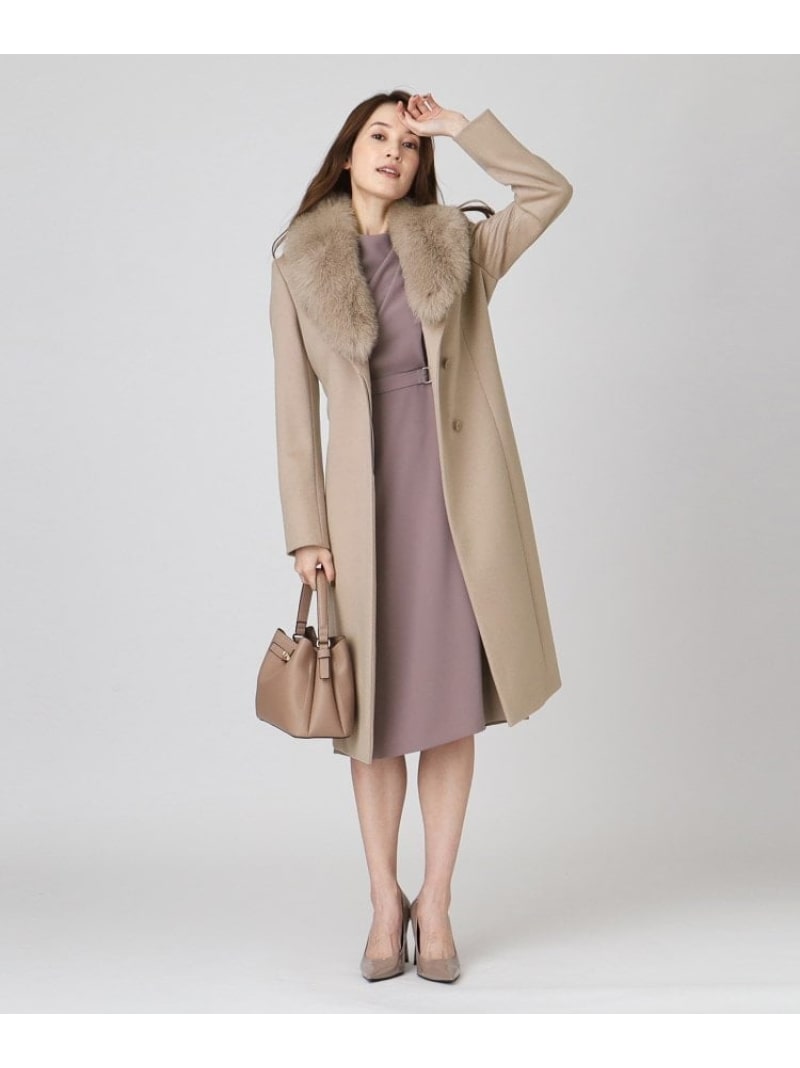 楽天市場】【SALE／20%OFF】【日本製/フォックスファー/カシミヤ混