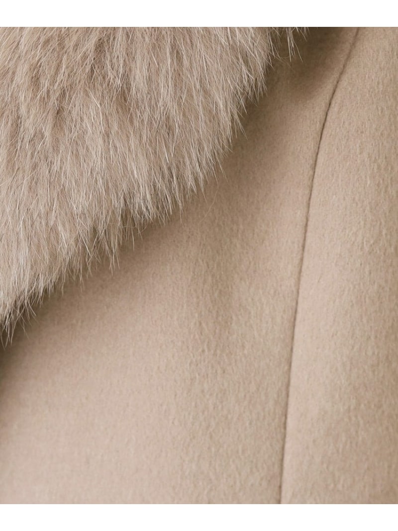 楽天市場】【SALE／20%OFF】【日本製/フォックスファー/カシミヤ混