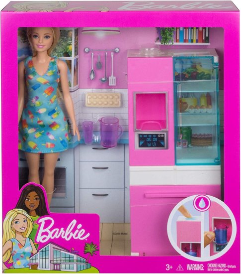 楽天市場】Barbie バービー人形、11.5インチブロンド、家具セット