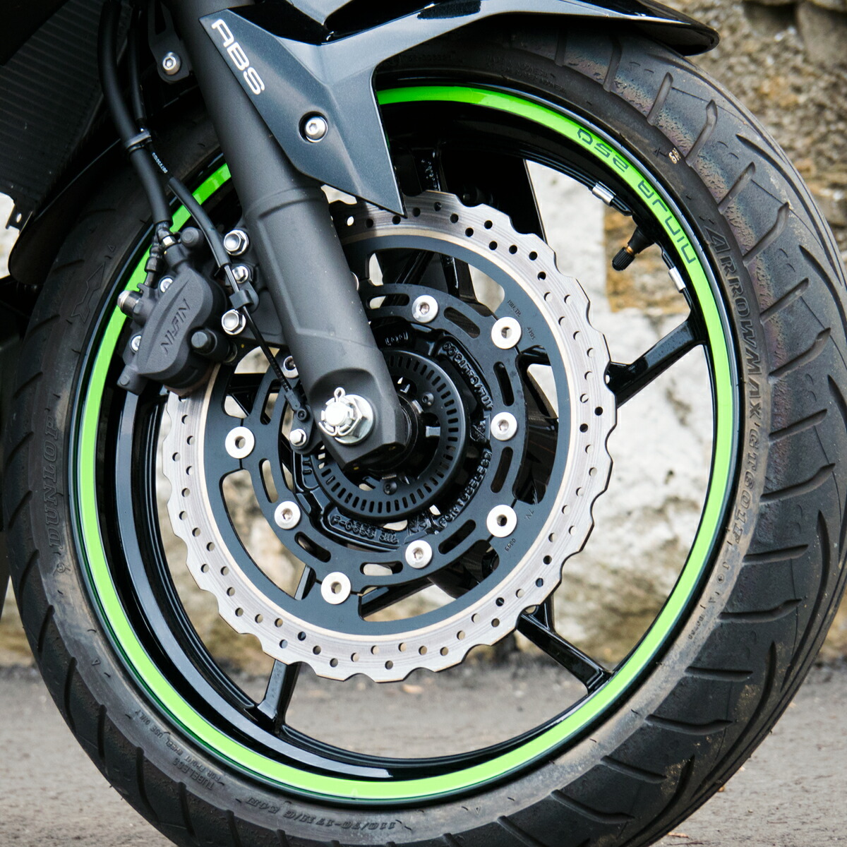 楽天市場】リムステッカー KAWASAKI Ninja400／250 : バイクパーツの