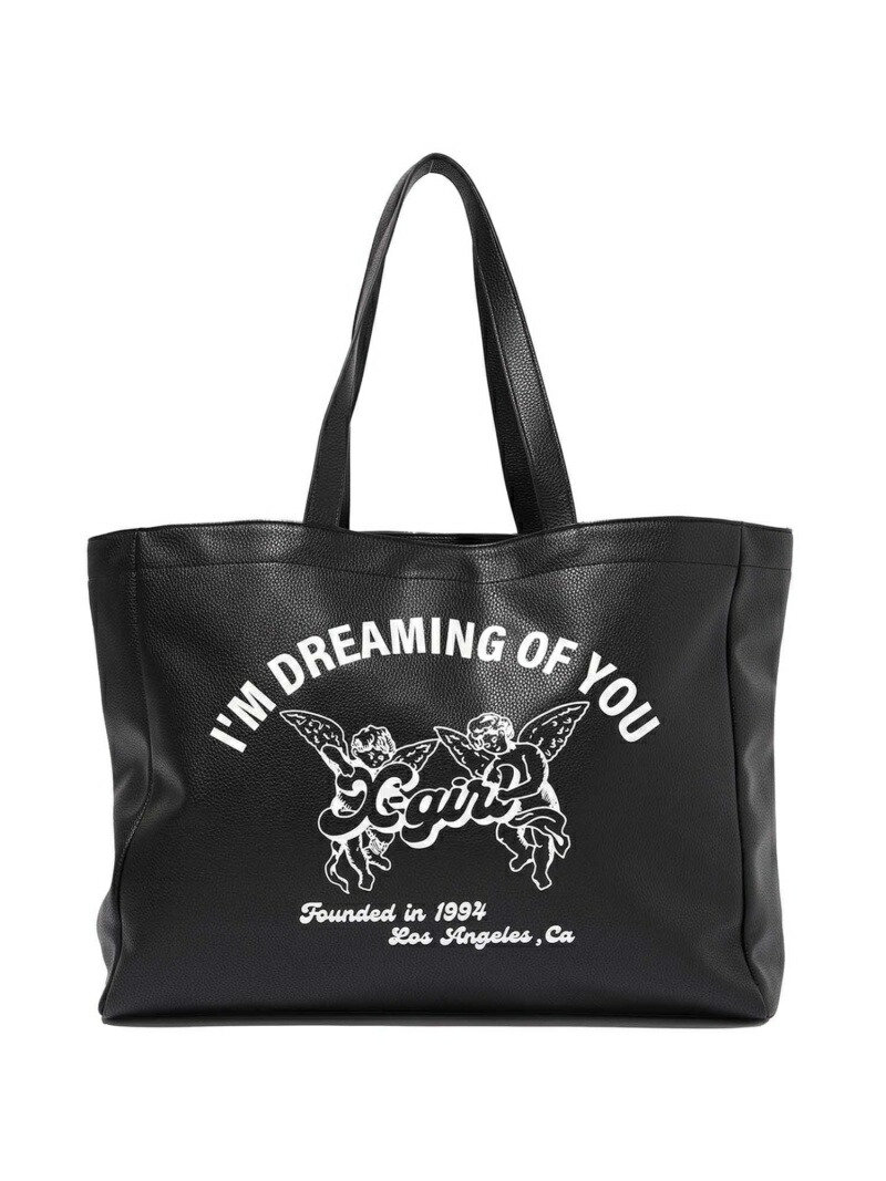 楽天市場】【SALE／30%OFF】FAUX LEATHER BIG TOTE BAG トートバッグ X