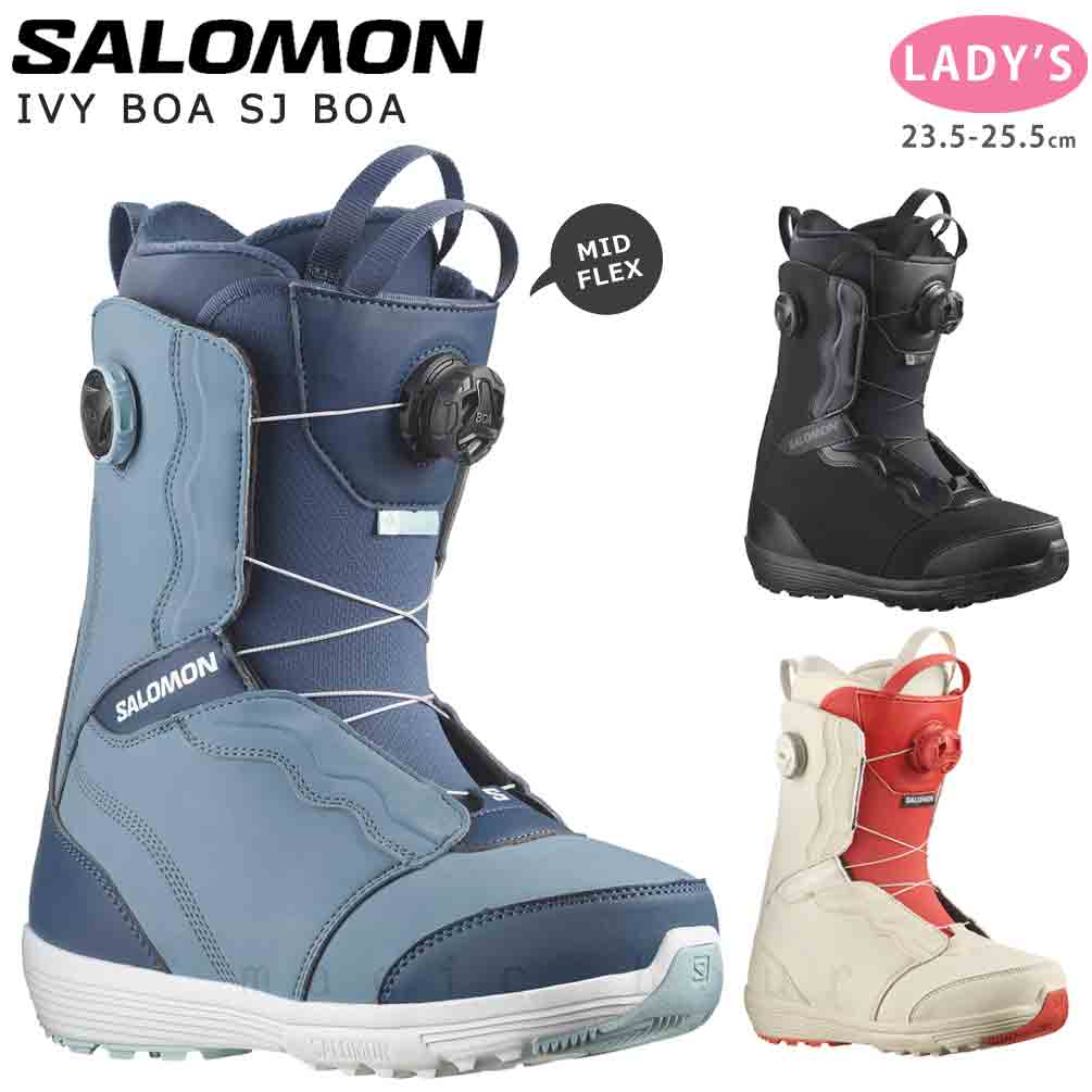 楽天市場】スノーボード ブーツ レディース SALOMON サロモン IVY BOA