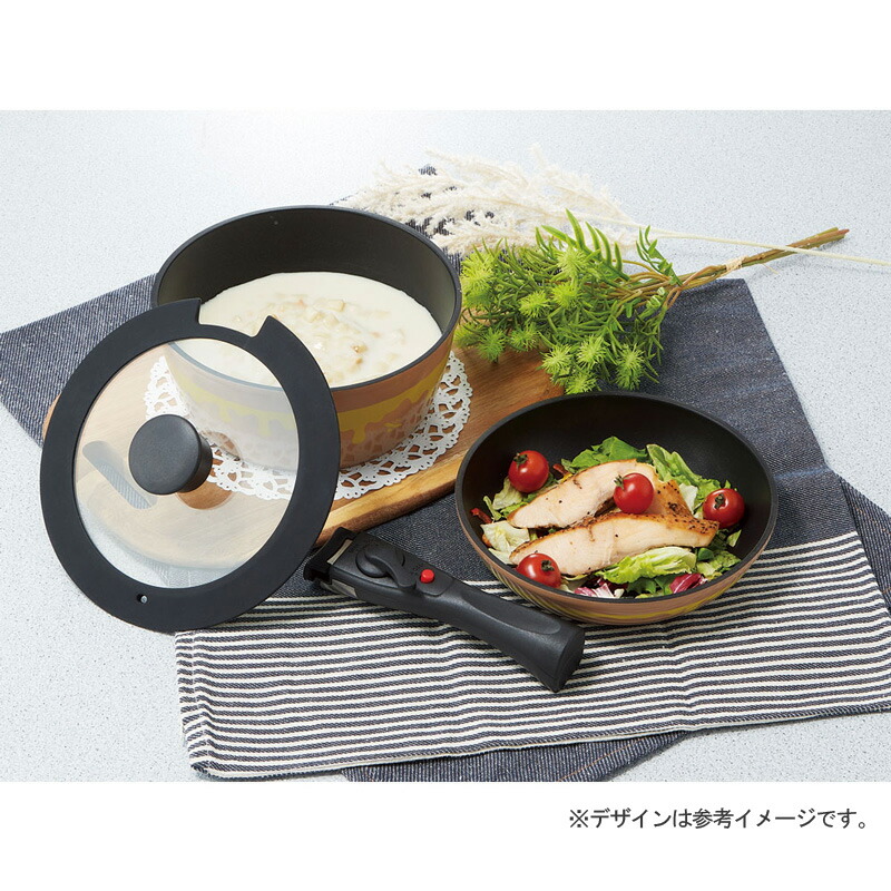楽天市場】取っ手が外れる 鍋 & フライパン セット くまのプーさん
