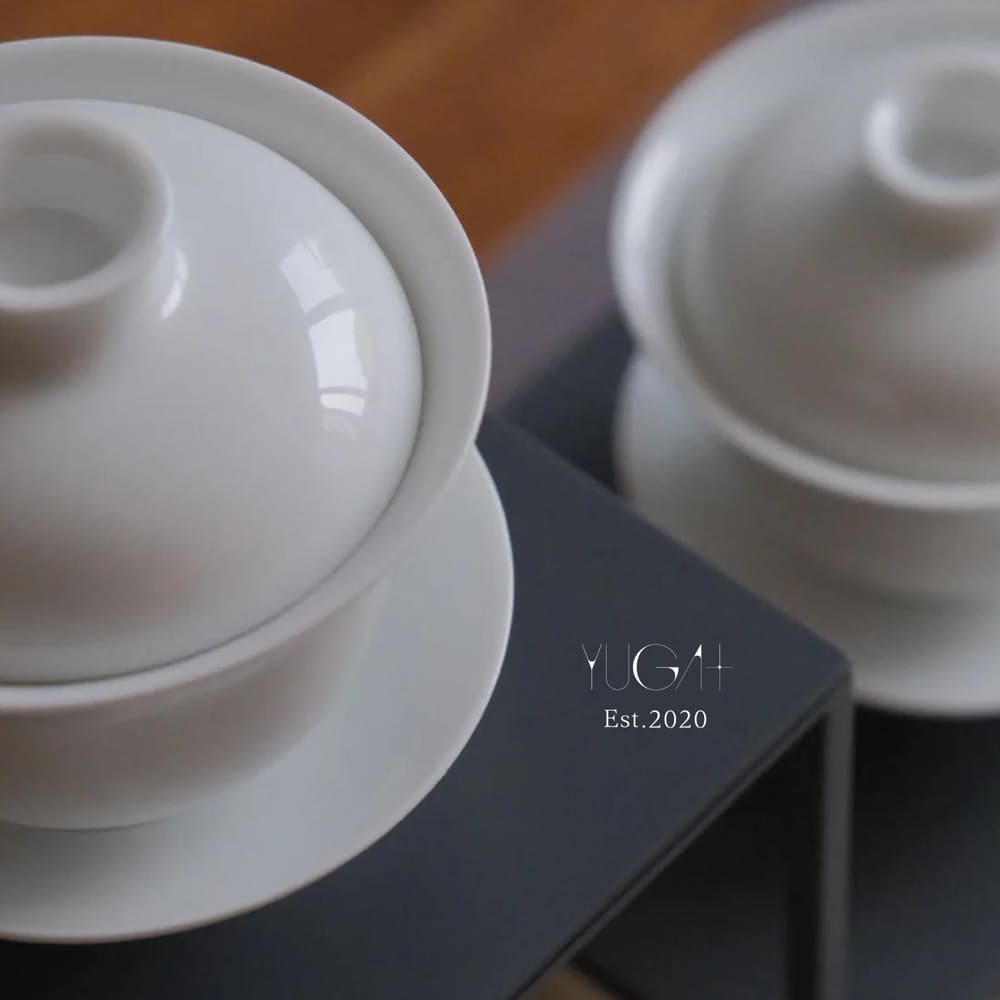 楽天市場】｛YUGA +｝徳化窯白磁【 蓋碗】 中国三大古磁都 高級茶器