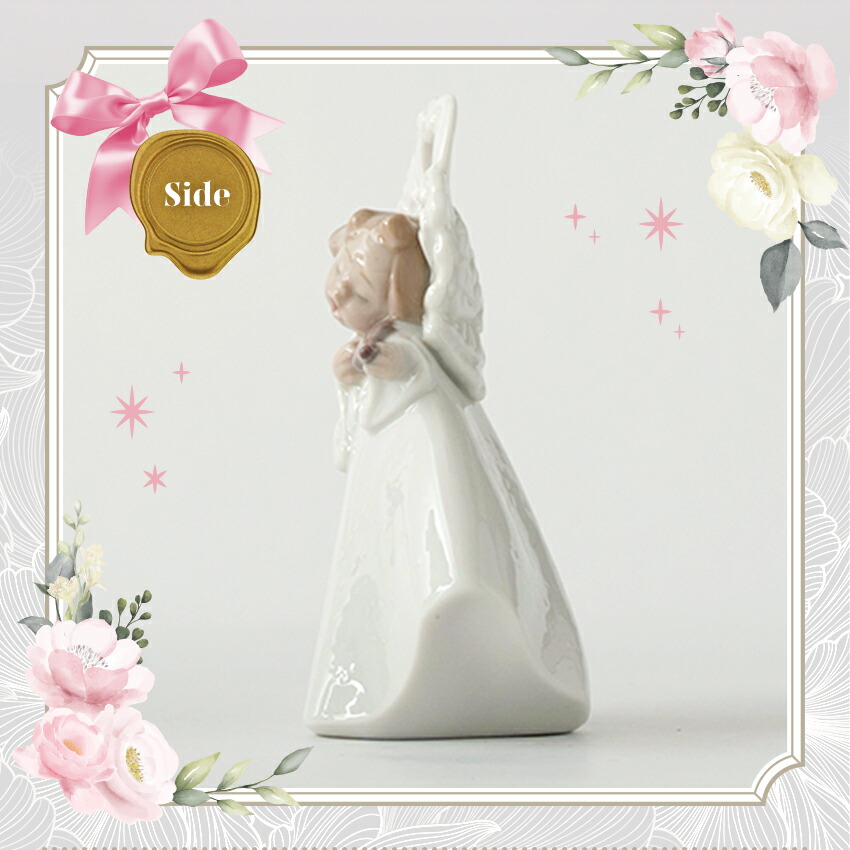 楽天市場】リヤドロ ナオ 人形 置物 磁器 天使の音楽隊（バイオリン