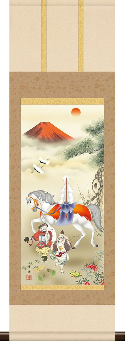 大黒 恵比寿 書 掛け軸」の人気商品一覧 | 安い商品を通販サイトから