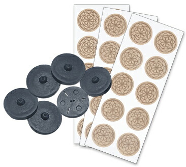 楽天市場】丸山式コイル ブラックアイナノ 6個入(貼替シール30枚付)＋