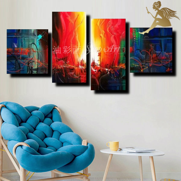 楽天市場】モダン アートパネル 『絵画』手書きの油彩画『抽象画