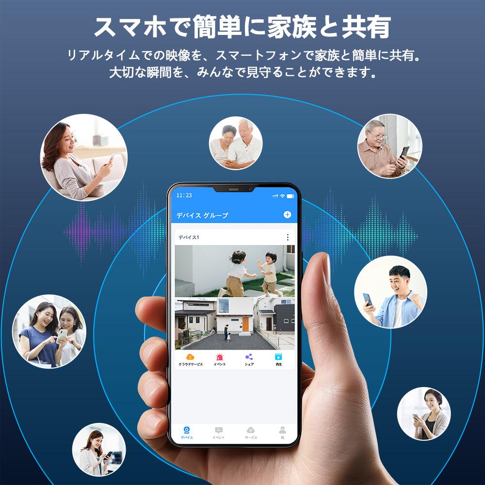 楽天市場】【500万画素・自動追跡・双方向会話・PTZ】防犯カメラ 屋外