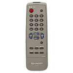楽天市場】シャープ ブラウン管テレビ用 リモコン 0026381151［SHARP