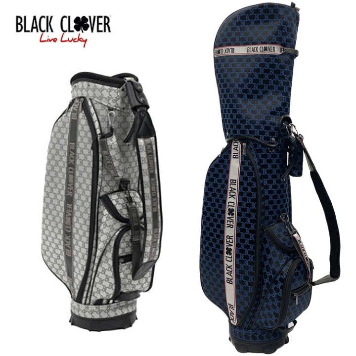 楽天市場】ブラッククローバー BLACK CLOVER ゴルフ キャディバッグ