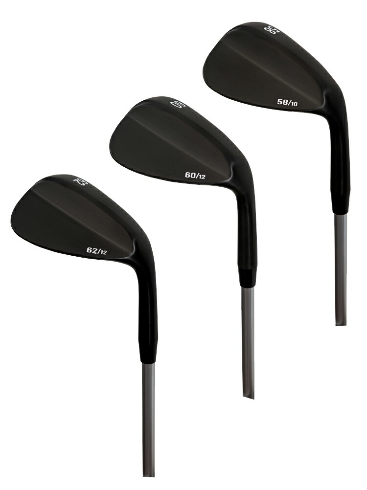 楽天市場】無刻印 ウェッジ ブラックエディション ゴルフクラブ 新溝