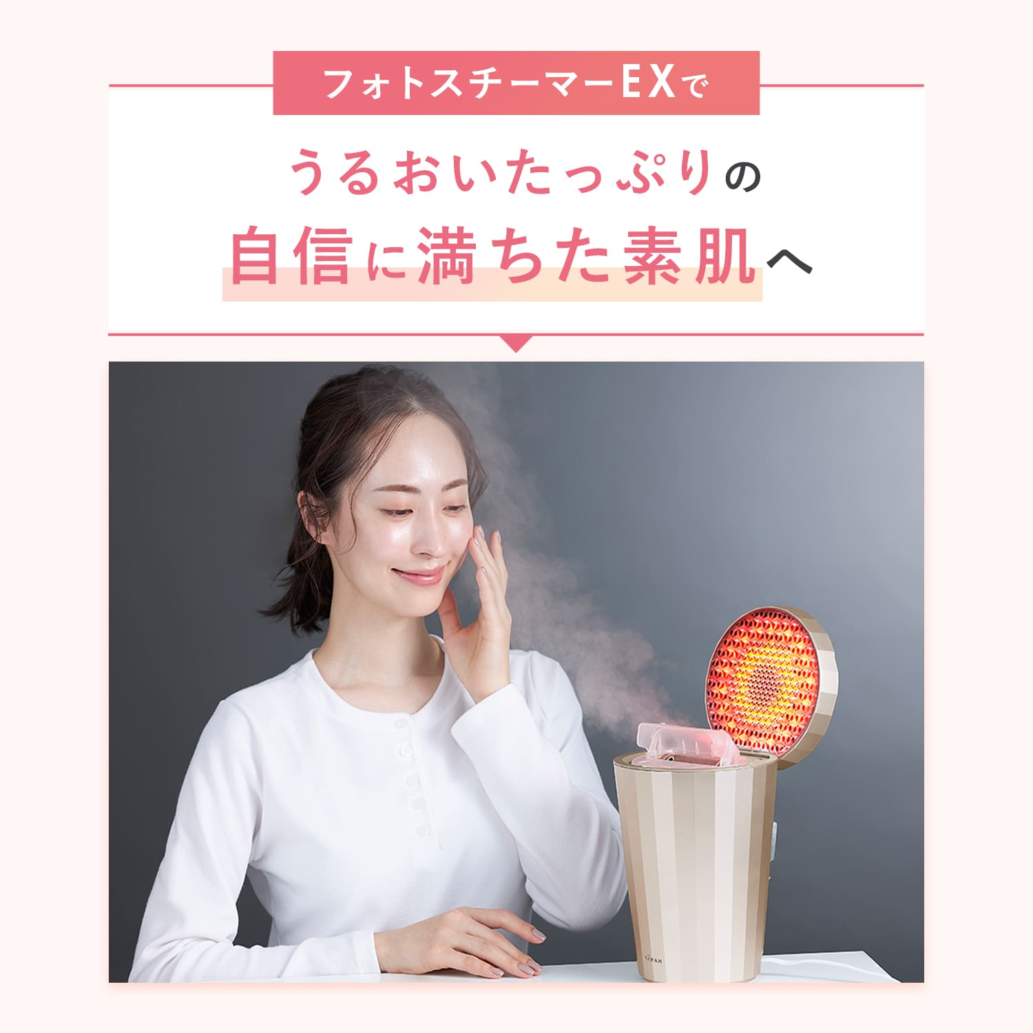 楽天市場】【50%オフ☆3/4 20:00から3/11 1:59まで】スチーマー