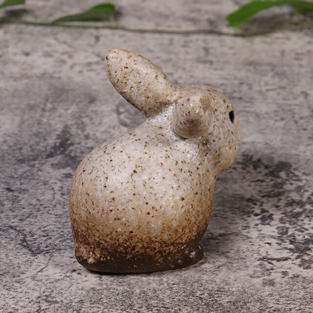 楽天市場】【38時間限定20%OFFクーポン配布中】信楽焼 うさぎ 置物