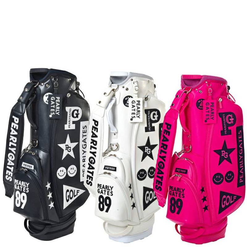 楽天市場】パーリーゲイツ ゴルフ 合皮スタンドキャディバッグ