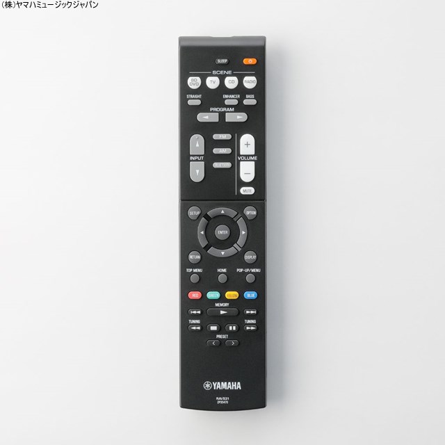 楽天市場】リモコン RAV531 RX-V381 : ヤマハ楽器音響アクセサリパーツ店