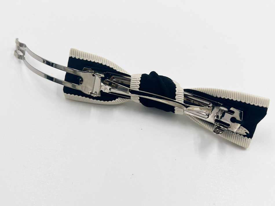 楽天市場】CHANEL シャネル ボウ バレッタ ヘアクリップ 髪留め リボン