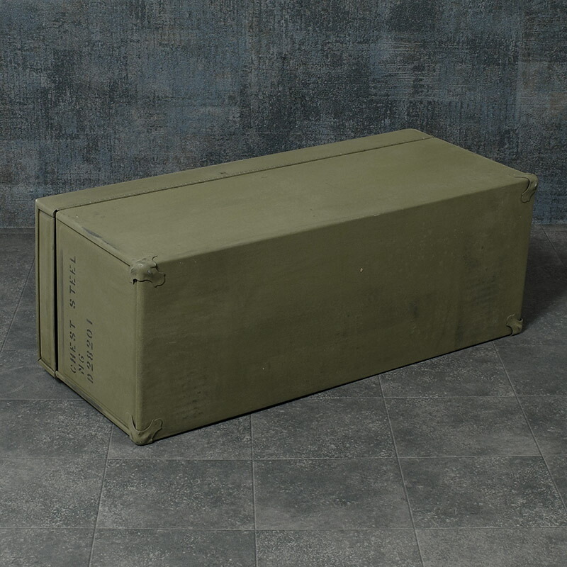 楽天市場】米軍 WW2 M6 スチール ツールボックス オリーブ デッド