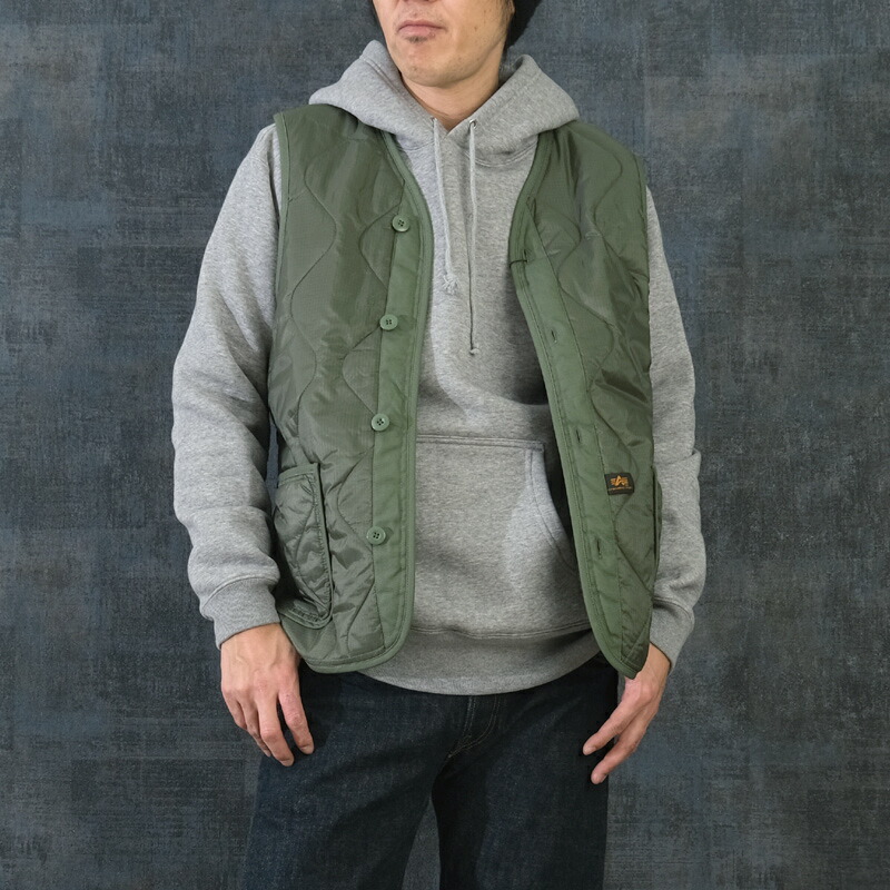 楽天市場】20%OFF！□ALPHA社 アルファ ＃TA0718 M-65 ライナーベスト
