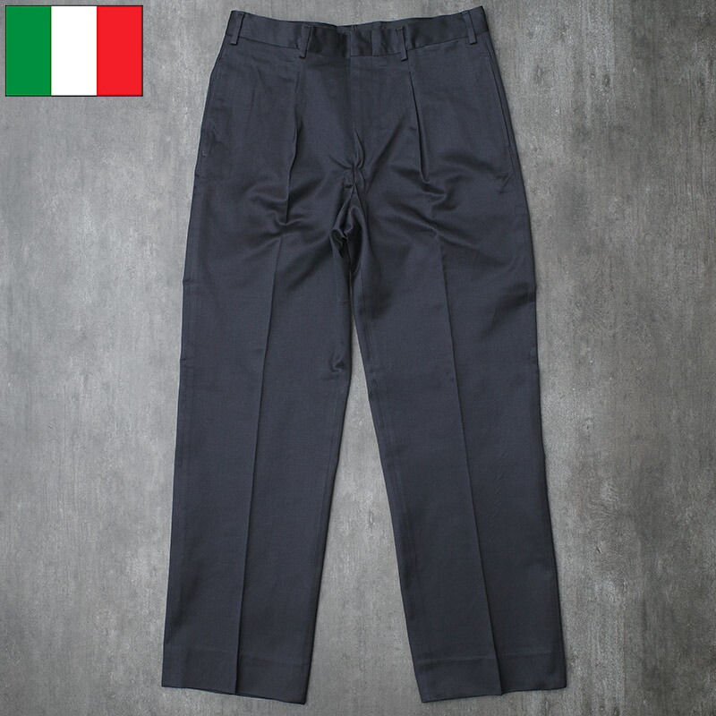 楽天市場】イタリア軍 MM チノパンツ ネイビー メンズ デッドストック