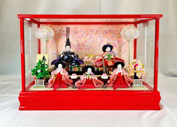 ガラスケース 五人 雛人形」の人気商品一覧 | 安い商品を通販サイト