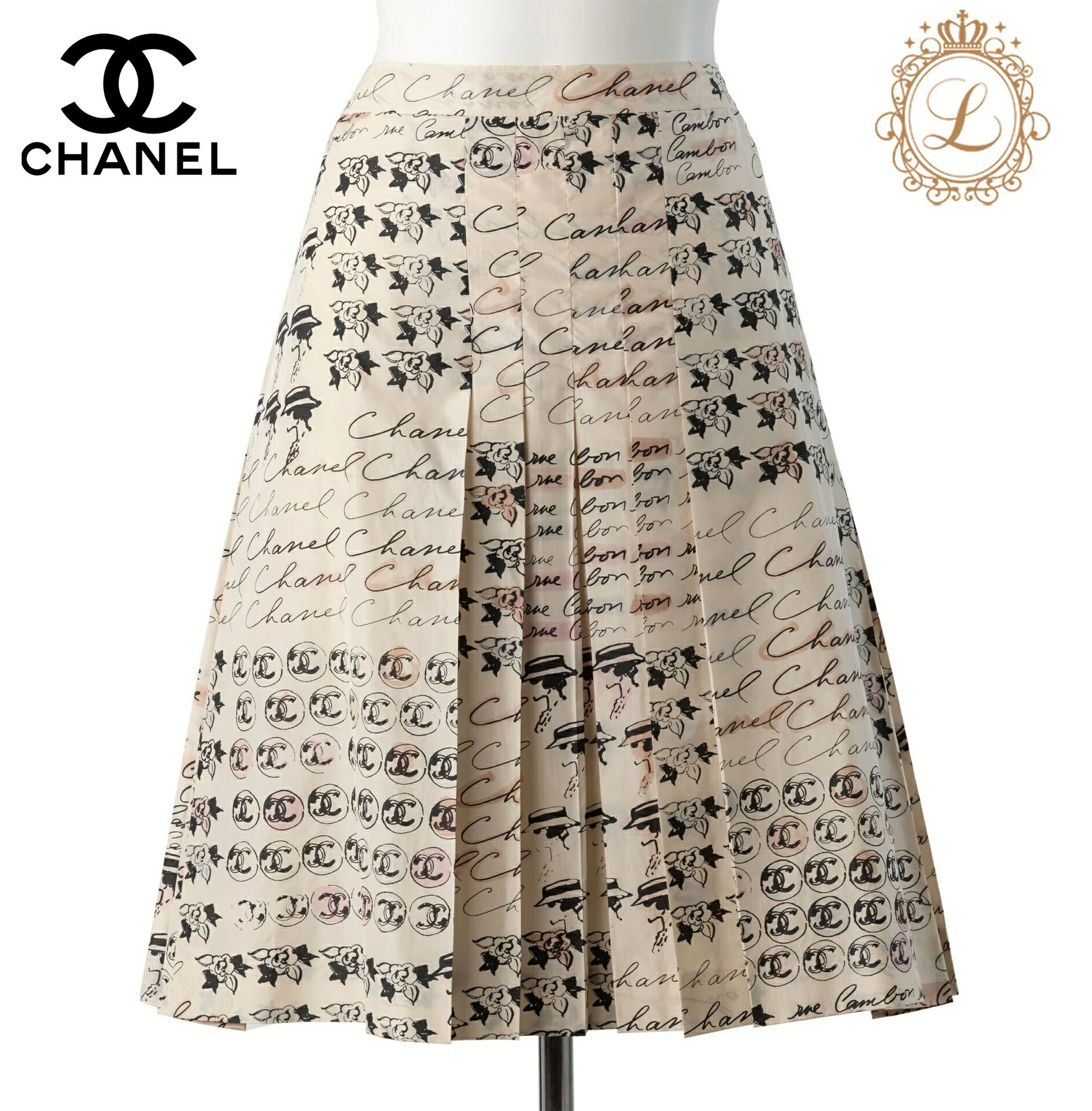 楽天市場】【返品可】CHANEL シャネル ココマーク ロゴ カメリア