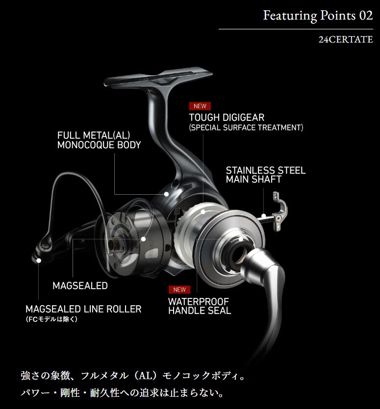 楽天市場】ダイワ/DAIWA 24セルテート FC LT2500S-DH (スピニング
