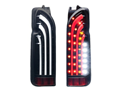 楽天市場】415COBRA BAD TAIL BAD-WHITE トヨタ ハイエース 200系用