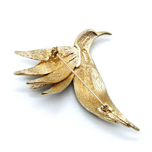 楽天市場】クリスチャン ディオール ヴィンテージ ブローチ GP メタル