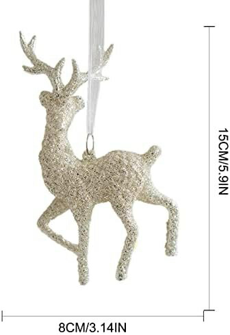 楽天市場】【20%OFFクーポン〜】クリスマスのトナカイの飾り,写真